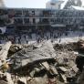 Al menos 16 muertos en un bombardeo israelí sobre una escuela que acoge a desplazados en Gaza