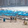 La policía de Benidorm envía un mensaje a los turistas que llegan 'quemados' de todo