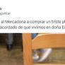 Quiere ir a comprar un plato al Mercadona, se da cuenta que está en España y lo que hace triunfa