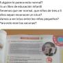 Un farmacéutico da una calmada réplica a una madre que se quejó del libro de texto de cinco años