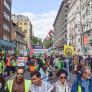 Varias protestas recorren las calles de Madrid y del resto del mundo para exigir el fin del conflicto en Gaza