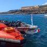 Llega un cayuco a El Hierro con 175 ocupantes, entre ellos un cadáver y nueve bebés