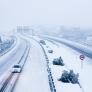 La nieve afecta a 56 carreteras españolas, con especial complicación en Asturias, Huesca y Lleida