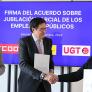 El Gobierno y los sindicatos acuerdan recuperar la jubilación parcial de los funcionarios