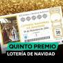 60.622, octavo quinto premio de la Lotería de Navidad 2024