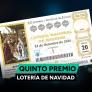 37.876, primer quinto premio de la Lotería de Navidad 2024