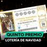 45225, quinto quinto premio de la Lotería de Navidad 2024