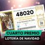 48.020, segundo cuarto premio de la Lotería de Navidad 2024