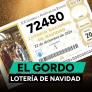 El 72.480, el Gordo de Navidad