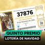 37.876, primer quinto premio de la Lotería de Navidad 2024