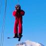 Así fue el rescate de un grupo de esquiadores en los Alpes franceses