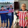 Toda una vida junto a la UD Barbastro: así viven tres históricos socios un partido contra el FC Barcelona