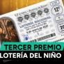 Tercer premio de la Lotería del Niño 2025