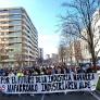 Multitudinaria manifestación en Pamplona en defensa del futuro de la industria en Navarra