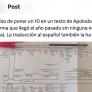 Una profesora enseña el 10 que le ha puesto a una alumna extranjera: "Pocas veces me quedo perpleja"