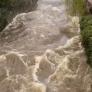 Las increíbles imágenes del desbordamiento del río Guadarrama