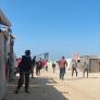 Graban el impacto de un misil de Israel en un campamento de refugiados de Gaza