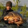 Acude a pescar a Extremadura y en mitad de la madrugada pica un monstruo de río con un peso jamás pescado en España