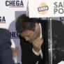 Hospitalizado en plena campaña electoral André Ventura, líder de la ultraderecha de Portugal