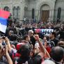 El último adiós a José Mujica: miles de personas acompañan su féretro por las calles de Montevideo