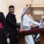 Letizia se acoge a su privilegio del blanco para la primera misa del papa León XIV