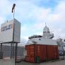 Atisban la "hermosa pero mortal fragata" de la OTAN en el país fronterizo por el que merodea Rusia