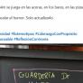 Se encuentra con este cartel en la puerta de un bar de Denia y se lleva las manos a la cabeza
