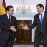 Albares y Rubio dejan claro en una reunión "cordial" las diferencias entre España y EEUU sobre el gasto en defensa