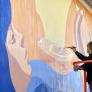 Lidia Cao, la muralista gallega que transforma fachadas de todo el mundo en obras de arte