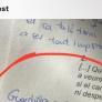 Enseña la anotación que ha puesto un alumno en el examen y más de uno le pondría un 10 instantáneo