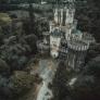 El castillo en un pueblito del País Vasco donde se rodó la primera película de terror del cine español