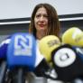 Leire Díez, ante la prensa: "Ni fontanera ni cobarde. Mi trabajo no lo hice en nombre de nadie"