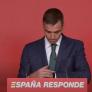 La frase con la que Sánchez termina la rueda de prensa: mira el reloj y lo que dice provoca hasta risas