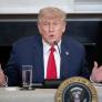 Trump asegura saber dónde está "exactamente" Jamenei aunque no pretende matarle "por ahora"