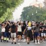 Barricadas en llamas, cortes de tráfico y de trenes en la jornada de huelga del metal en Cádiz