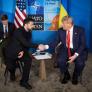 Zelenski reitera su compromiso con el 'plan de paz' de Trump para Ucrania y avanza proyectos en común con EEUU