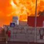 Al menos 25 heridos por una espectacular explosión en una gasolinera en Roma, Italia