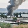 El incendio de Azuqueca de Henares (Guadalajara) mantiene confinados a los vecinos de cinco municipios