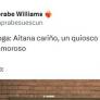 Esta imagen de lo que hay en los exteriores de un quiosco es el colmo de las casualidades para Aitana
