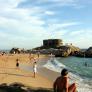 La playa de esta localidad de Cádiz bautizada "del búnker" para prevenir un posible desembarco del bando aliado en la Segunda Guerra Mundial