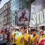 El movimiento PararLaGuerra.es recorre las calles de Madrid para pedir "el fin del genocidio en Palestina"