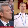 Le hacen un primer plano al presidente de la Xunta cuando Leonor suelta esta frase sobre Galicia y... es mejor verlo
