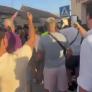 Máxima tensión en la manifestación ultra contra los migrantes en Torre Pacheco