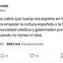 Le ironizan a un doctor en Historia con que "no sabía que era experto en historia de España" y su respuesta arrasa