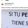 Hay mucha gente pidiendo que este cartel se coloque en todos los bares y restaurantes de España