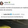 Se filtra una foto de cómo es el escenario de la gira de Bad Bunny y es Almeida el que se lleva el dardo