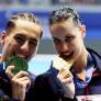Dennis González e Iris Tió suman el tercer oro para para la natación artística española en Singapur