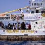 Santiago González, el segundo español de la Flotilla de la Libertad, llega a Madrid y exige el embargo de armas a Israel