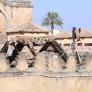 Balance de daños en la Mezquita de Córdoba tras el incendio: el fuego afectó a unos 25 metros cuadrados