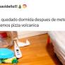Intenta hacer una pizza en el horno y el resultado demuestra que la cocina no es lo suyo